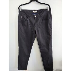Peter Millar Performance Golf Pants 34×34 Black